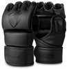 Liberlupus MMA Gloves for Men & Women, Martial Arts Bag Gloves, Kickboxing Gloves with Open Palms, Boxing Gloves for Punching Bag, Sparring, Muay Thai, MMA