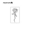 INKARTLINK Semi Permanent Tattoos, 3 Sheets of Small Temporary Tattoos, Adult Art Designs, Party Favors, Waterproof, Realistic, No Adhesive, No Reflective, Lasts 1-2 Weeks (Line Rose)