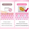 Permotary 30 PCS Collagen Lip Mask Crystal Lip Care Gel Pads for Moisturizing & Reducing Chapped, Smoothing Lip Fine Lines-Lip Patches for Firms & Hydrate and Plump Your Lips