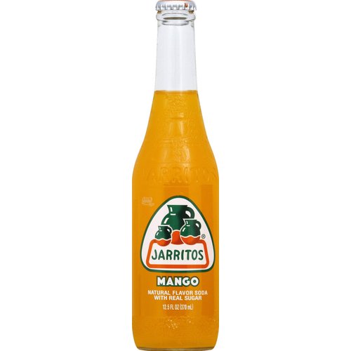Jarritos Mango Soda Pop (Pack of 6) - 12.5 oz