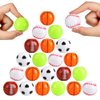 42 Pack Sport Party Favors, Mini Fidget Spinner Sport Ball Toys for Kids Fidget Toys Soccer Baseball for Kids 6-8 8-12 Goodie Bag Stuffers Christmas Birthday Gifts Treasure Box Classroom Prizes