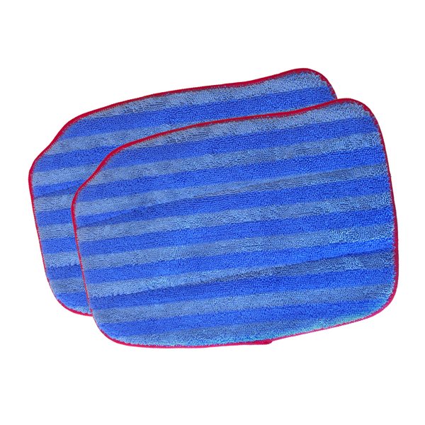 McCulloch A1375-100 Replacement Traditional Microfiber Mop Pad for MC1375, MC1385, 2-Pack