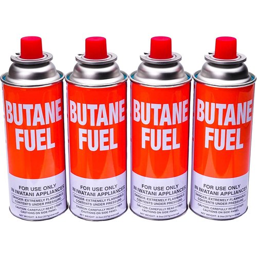 Iwatani Butane Fuel Canister 4 pack