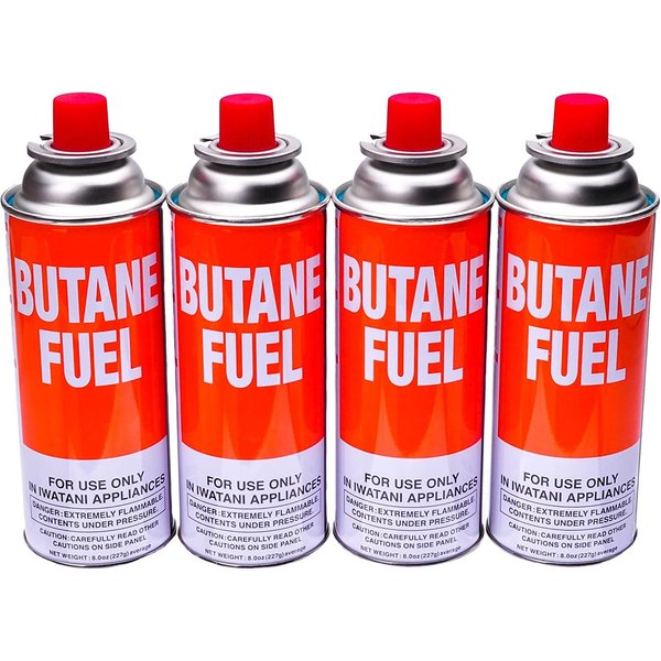 Iwatani Butane Fuel Canister 4 pack