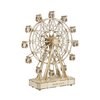 Rolife 3D Wooden Puzzle for Adults,Mechanical DIY Crafts Kits for Kids,Ferris Wheels Music Model Kits to Build,Brain Teaser Puzzles for Boys and Girls