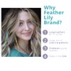 Tie Dye Feather Hair Extensions, 100% Real Rooster Feathers, 20 Long Thin Loose Individual Feathers, By Feather Lily Mixed