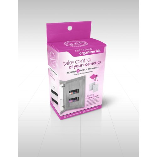 Sunneday 2 Piece Nail Polish & Multi-Purpose Organizer