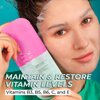 Vitamasques Multivitamin Face Mask, 8-Pack - Hydrating and Nourishing for Radiant Skin, Provides Vitamins B, C & E