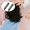 2 Pack Rat Tail Comb for Root Teasing, Black Fine Tooth Teasing Comb for Sectioning, Parting, Styling Hair