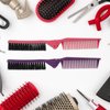 Healeved 2PCS Folding Hair Combs Travel Comb Brush Comb Double Headed Foldable Hair Brush Compact Pocket Hair Comb Folding Hair Brush Folding Comb for Women,Men