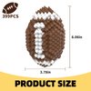 KADELE Football Block Set, Adults challenging STEM Block Decoration, Miniature 3D Educational Toys for 14 15 16 Years and Above, (399 Pieces)