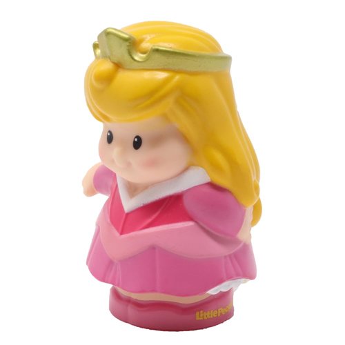Little People Replacement Part for Fisher-Price Princess Castle Dollhouse Playset X6031 - Replacement Sleeping Beauty Aurora Figure - Talking Castle Base
