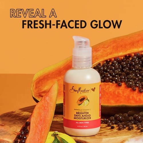 SheaMoisture Face Moisturizer For Dull, Uneven Skin Papaya and Vitamin C Skin Care 3.2 oz