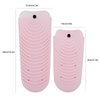 Silicone Pouch 2pcs Heat Resistant Pouch for Curling Irons for Hair Straightener for Home Use for Salon(Nordic powder)