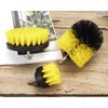 3Pcs Power Drill Brush Attachment - Grout Cleaner for Tile Floors Drill Brush Set Bathroom Cleaner for Pool Tile Tub Shower Scrubber for Cleaning - Kitchen Scrub Brush Car Wash Brush Drill Attachment