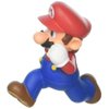 Jakks Pacific Year 2016 World of Nintendo Super Mario Series 2-1/2 Inch Tall Figure - Running MARIO with Display Stand