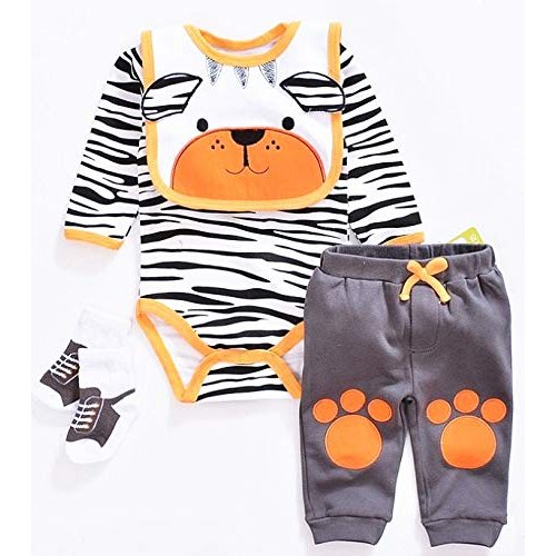 Reborn Baby Dolls Clothes 22 inch Accessories Outfits 4 pcs Sets Clothing for 20-22-23 Inches Newborn Baby Boy Dolls