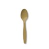 Creative Converting 010589 Lime Green Plastic Spoons-pcs, 24 Count, Glittering Gold