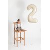 Cream White 3 Balloon, Cream Number Balloons 40 Inch, 3rd Birthday Decorations for Kids Girls Boys, Men Women Ivory Party Supplies for Party Decorations, Number 3 Balloon