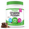 Orgain Organic Vegan Protein Powder, Creamy Chocolate Fudge - 21g Plant Protein, 7g Prebiotic Fiber, No Lactose Ingredients, No Added Sugar, Non-GMO, Shakes & Smoothies, 1.02 lb (Packaging May Vary)