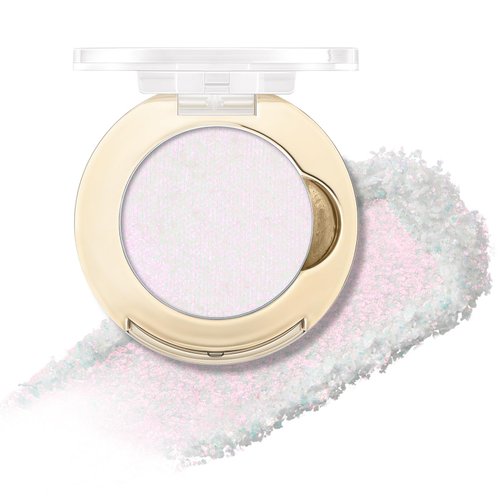 FOCALLURE Eyes On Me Pressed Powder Eyeshadow, Glitter Eye Makeup & Highlight, Long-Lasting, High Pigmented Single Shade Eye Color, Shimmery Finish, Hypoallergenic, PK03 Love Language