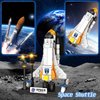 City Space Exploration Toys, STEM Aerospace Building Kit Toy with Rocket, Space Shuttle, Moon Buggy, Satellite, Best Gifts for 6 7 8 9 10 11 12 Years Old Kids Boys Girls (455 Pieces)
