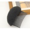 ericotry 2PCS Charming Bump It Up Volume Inserts Hair Decoration Comb Sponge Foam Do Beehive hair styler Insert Tool Hair Comb Hair Stick Bun Maker Tool(Black)