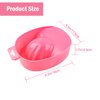 Framendino, 2 Pack Manicure Bowls Nail Soaking Soak Off Tray Bowls Art Hand Wash Spa Tool