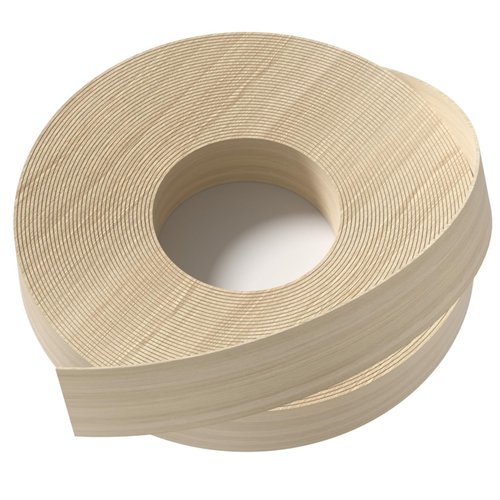 Birch Plywood Veneer Roll Wood Veneer Edge Banding,3/4 inch*25ft Edge Banding, Iron on with Hot Melt Adhesive, Flexible Wood Tape Sanded to Perfection. Easy Application Wood Edging
