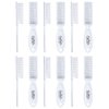 ForPro Professional Collection Premium Nail Brush, Professional Nail Scrub Brush for Cleaning Toes and Fingernails, 5.5” L, White, 12-Count