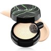 Mushroom Head Air Cushion CC Cream Strong Concealer, Moisturizing BB Cream Makeup Base Primer Even Skin Tone for All Skin Types, Face Makeup Cushion Foundation Long Lasting (Ivory)