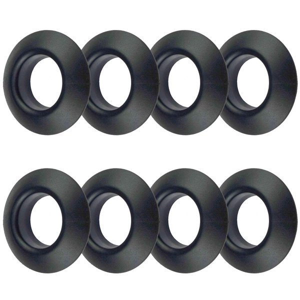 Zelerdo 8 Pack Kayak Paddle Drip Rings for Kayak Canoe Rafting Paddles Shaft