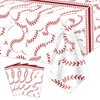 PTECDROTS 4 Pcs Baseball Tablecloths, Disposable Baseball Party Decorations Table Covers, Baseball Pattern Table Cloth for Boys Baseball Sports Event Birthday Party Supplies, 51x86 Inch
