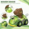 NQD Dinosaur Toys for Kids 3-5,Remote Control Car for Toddlers,2.4GHz Monster Trucks for Boys Girls with Light & Music, Dinosaur Toys Gift for Kids Boys Girls 1 2 3 4 5 6 Christmas Birthday
