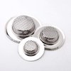 Hair Catcher Shower Drain(3 Pack), Bathtub Drain Cover, Sink Tub Drain Stopper, Sink Strainer for Kitchen and Bathroom, Hair Stopper for Bathtub Drain Cover Size from 2.13'' to 4.5''.