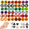 Max Fun 192pcs Halloween Party Favors Toys Halloween Stamps Halloween Stickers for Kids Halloween Party Supplies, Goodies Bags, Classroom Game Reward Prizes(Halloween)