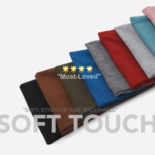 AKTVSHOW Headbands for Short Hair - Elastic Non-Slip Workout Sports Yoga Head Bands, Wide Thick Sweat Hair Wraps for Girls, 12 Pack