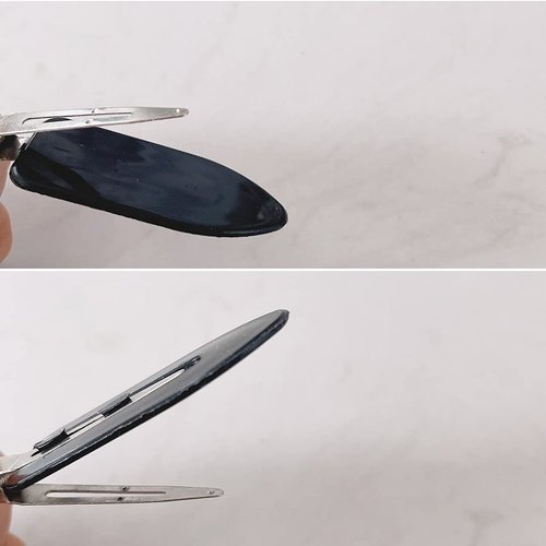 8 pieces No Bend Hair Clips for unisex, No Crease Hair Clips for Hair Styling and Makeup Application