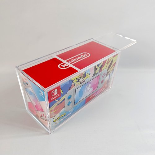 Premium Acrylic Box Protector and Display Case for Nintendo Switch Lite Console