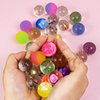 30Pcs Small Bouncy Balls for Kids, 1 inch Rubber Bouncy Balls Bulk Small Rubber Balls Mini Bouncing Ball 25mm Assorted High Bounce Rubber Ball for Birthday Party Favors Bag Fillers Halloween Prizes