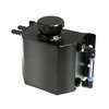 AOCISKA Universal 1L Radiator Coolant Overflow Tank,Aluminum Radiator Coolant Overflow Expansion Tank,Recovery Water Tank Reservoir,Water Coolant Overflow Expansion Tank Reservoir