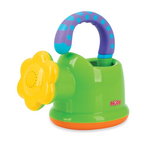 Nuby Watering Can Bath Toy for Baby - 18+ Months - Interactive and Fun Baby Bath Essentials