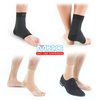 Neo-G Airflow Ankle Compression Sleeve - Sports, Daily Wear - Compression Ankle Brace, Tendonitis Support, Compression Ankle Support for Weak Ankles and Joint Pain - Airflow - S - Black