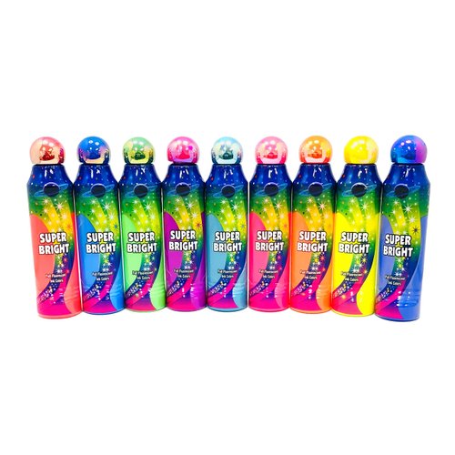 Super Bright Fluorescent 3oz Bingo Daubers- Set of 9- One Of Each Color