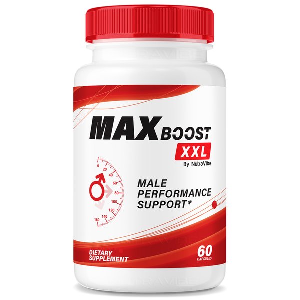 Max Boost XXL Capsules – Official Max Boost XXL Men’s Daily Support with Clean, Potent Blend to Help Maintain Stamina, Energy & Performance | Just 2 Easy-to-Take Pills Everyday (60 Capsules)