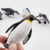 Toymany 12PCS Realistic Penguin Figurines, Plastic Polar Antarctic Animal Figures Set with Penguin Cub, Easter Eggs Cake Toppers Christmas Birthday Gift for Kids Toddlers