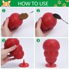 YeeBeny Dog Toy Holder Stopper for Kong, Chew Hilder for Dog Treat Toy, Plug for (Size L & XL) Dog Chew Freezer Toy, Pake of 4