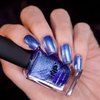 ILNP Shooting Star - Icy Blue Magnetic Shimmer Nail Polish