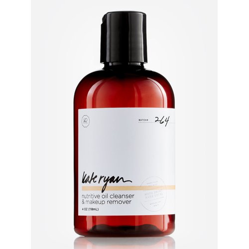 Nutritive Oil Cleanser and Makeup Remover. All natural, leaves skin clean, nourished, and comfortably refreshed.