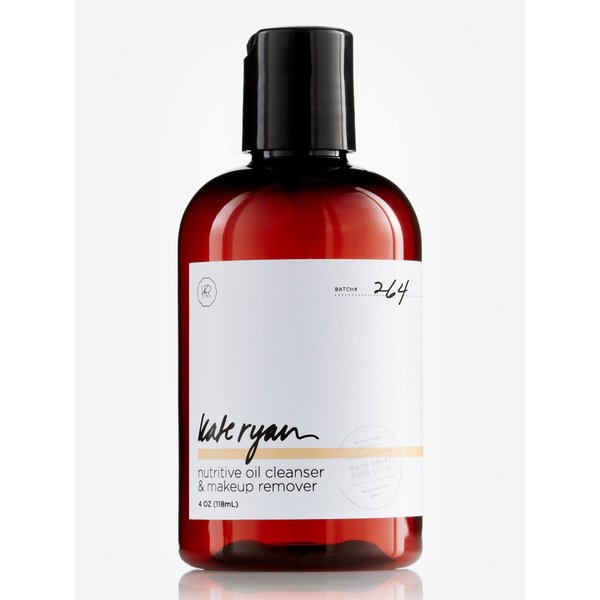 Nutritive Oil Cleanser and Makeup Remover. All natural, leaves skin clean, nourished, and comfortably refreshed.